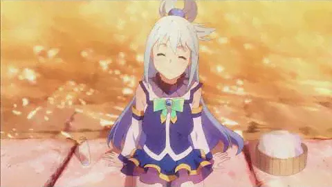 Aqua - Falls into water