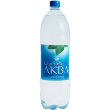 Вода питьевая Карелия Аква артезианская газированная, 1.5л