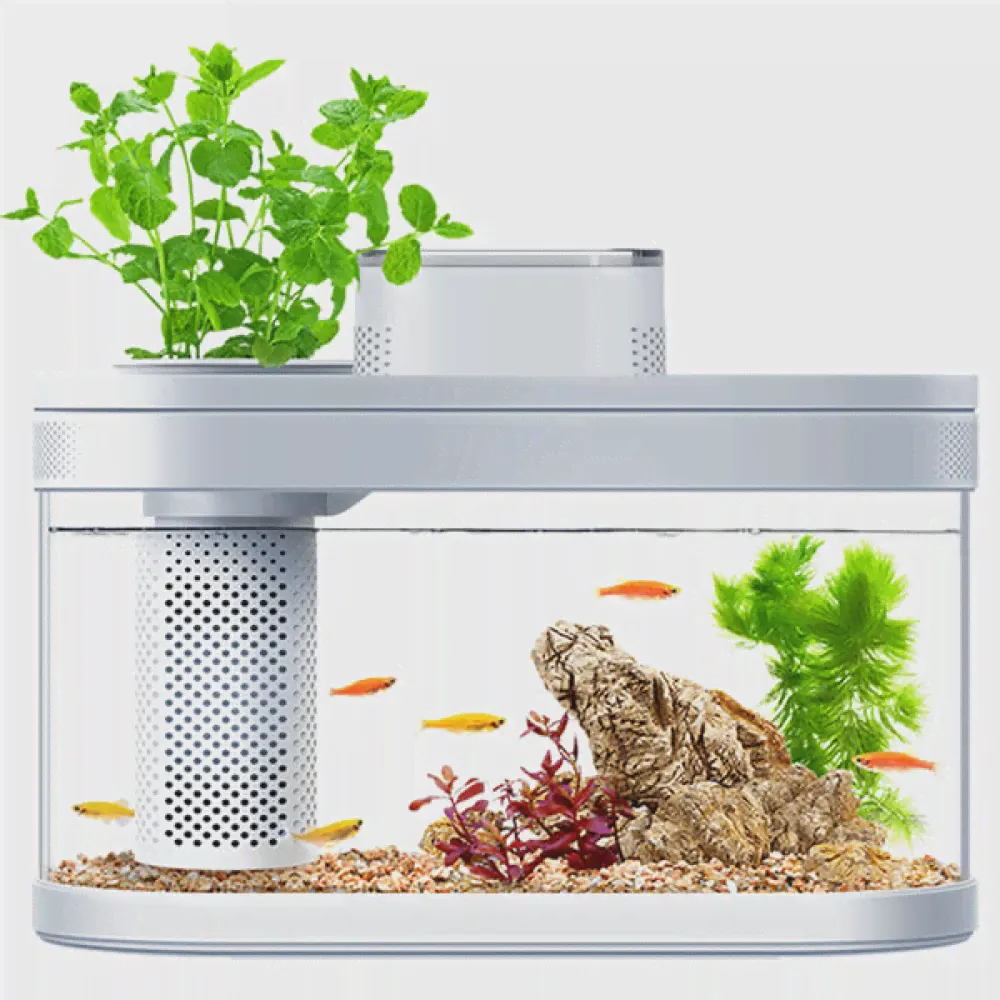 Аква-ферма Descriptive Geometry C Series C180 Smart Fish Tank Pro Set HF-JHYG07 (версия без автокормушки)-0