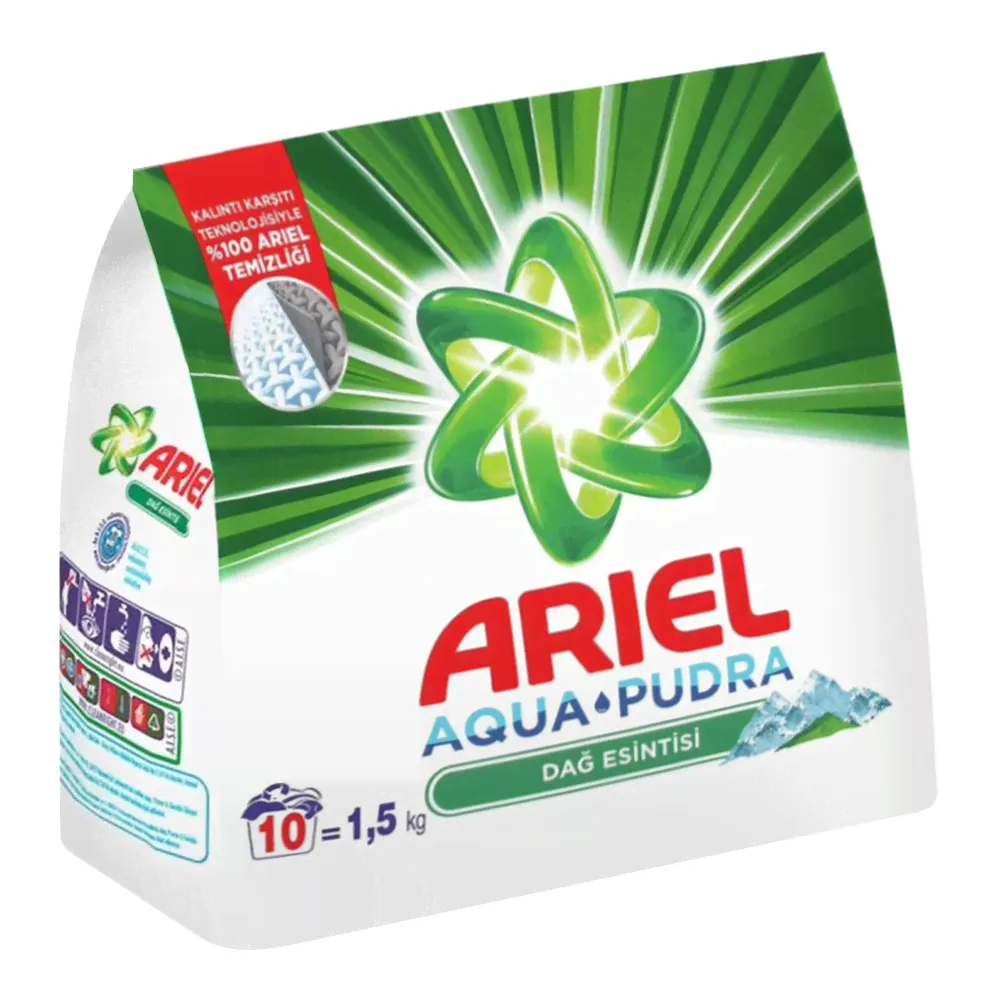 Стиральный порошок Ariel Аква пудра, автомат, 1,5 кг