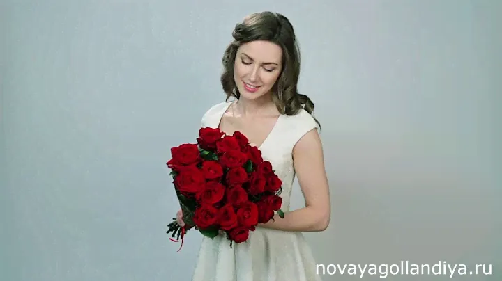 Букет 21 Красная роза