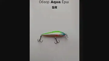 Обзор воблера Aqua Ерш SR по заказу Fmagazin