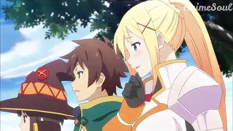Аниме Коносуба - Богиня воды в клетке / KonoSuba