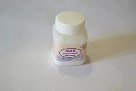 Лак акриловый матовый 80мл. "Аква Колор"