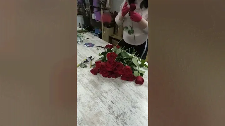 букет из 21 розы