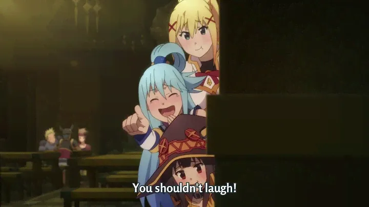 Konosuba 2 OVA - Aqua Laughing 2 ft. Darkness and Megumin