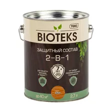 Лак-Антисептик TEKS BIOTEKS "AQUA" / Текс Биотекс Аква для дерева 2,7 л клен 1 190 р.