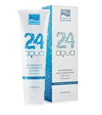 Beauty Style Увлажняющий массажный крем для лица “Аква 24”, без масел