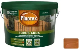 Пропитка Пинотекс Фокус Аква (Pinotex Focus Aqua) золотая осень 2,5л