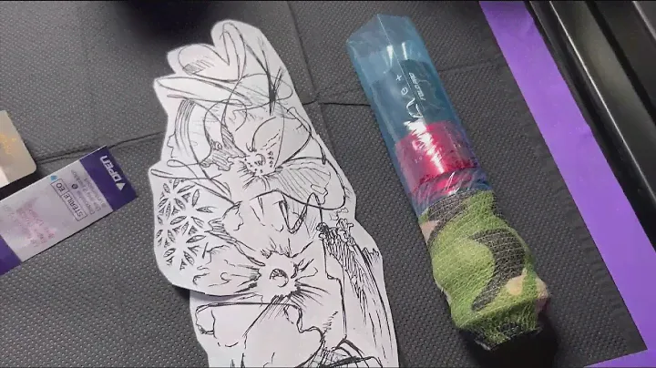 Watercolor Tattoo | Time lapse