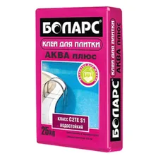 Клей для плитки БОЛАРС АКВА ПЛЮС водостойкий для бассейнов, 25кг