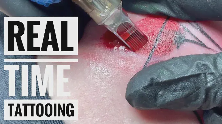 Real time watercolor tattoo | Bumblebee